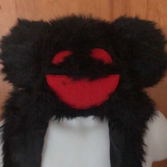 Anime Smily Face Hat With Hand Pockets Costume Halloween Cosplay - Picture 2 of 4